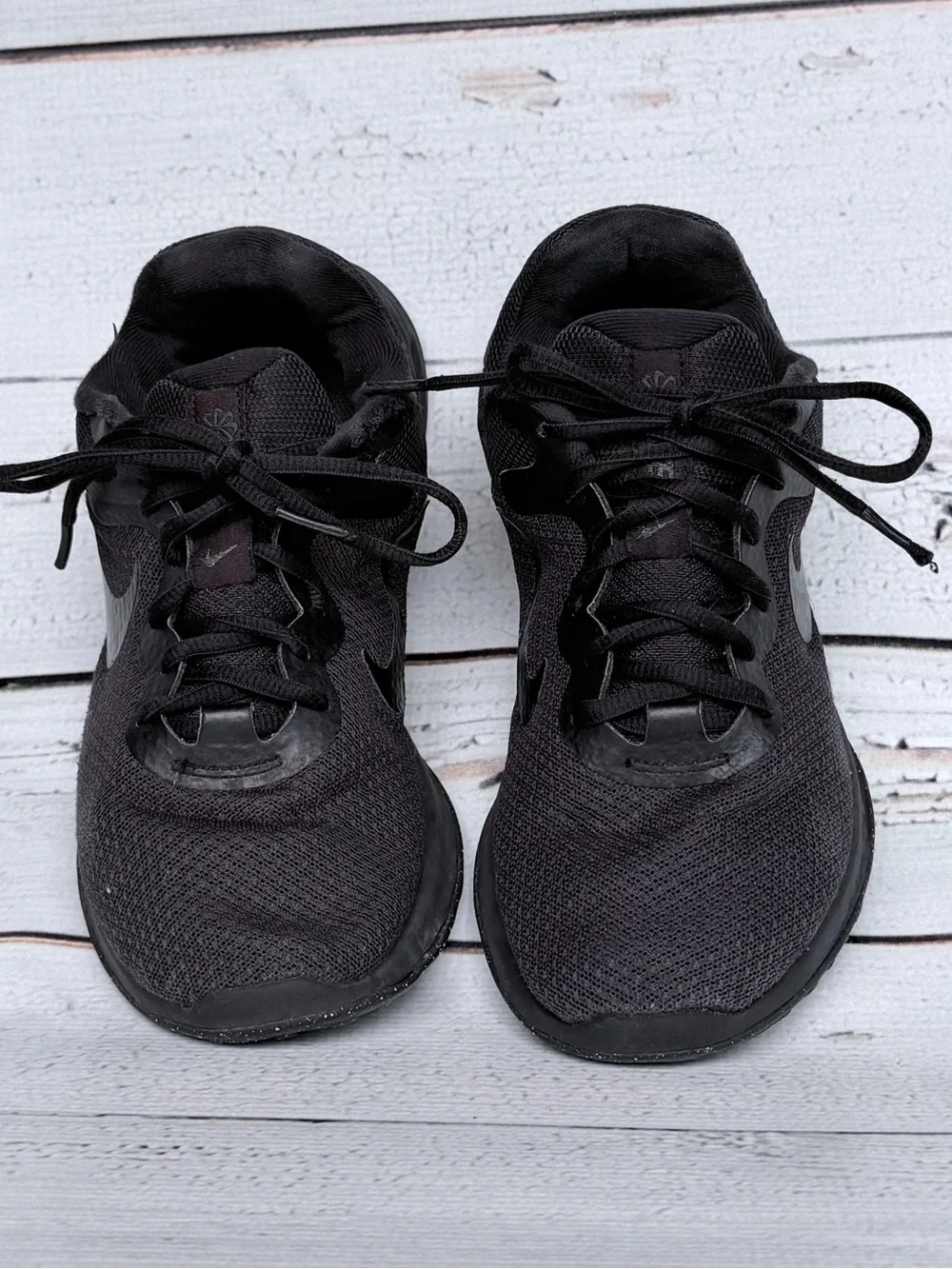 Nike Revolution 6 Next Nature Triple Black Running Shoes - Women's Size 7